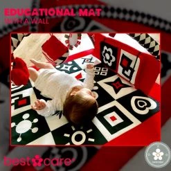 BabySenses For BestCare Contrasterende Educatieve Premium Babymat - Vormen, Wand | Rood-Zwart-Wit | 77x77x40cm | + 0m | Montessori Speelgoed | 100% Katoen | Wasbaar In De Wasmachine | Oeko Tex Standaard 100 13 BabySenses For BestCare Contrasterende Educatieve Premium Babymat - Vormen, Wand | Rood-Zwart-Wit | 77x77x40cm | + 0m | Montessori Speelgoed | 100% Katoen | Wasbaar In De Wasmachine | Oeko Tex Standaard 100 -babygyms Winkel 550x508 5