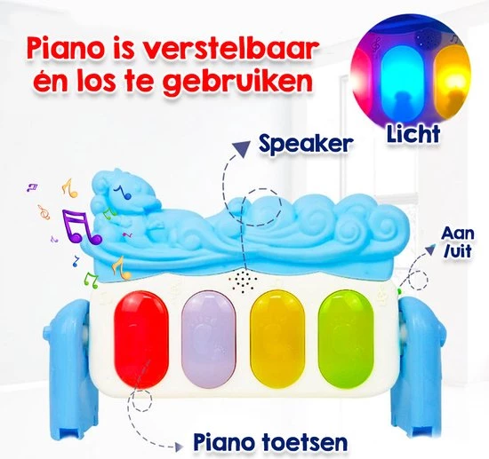 Allerion® Allerion Babygym – Speeltjes En Hangers – Baby Speelgoed – Met Speelmat - Vanaf 0 Jaar 4 Allerion® Allerion Babygym – Speeltjes En Hangers – Baby Speelgoed – Met Speelmat - Vanaf 0 Jaar - Afbeelding 4