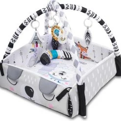 Viking Choice Babygym - Met Hangers - 110x100x53 Cm - Opvouwbare Rand -babygyms Winkel 550x521 7