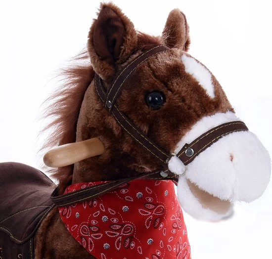 Merkloos Spielwerk Schommelstoel Kinderen Paard Met Stojgbeugels 5 Merkloos Spielwerk Schommelstoel Kinderen Paard Met Stojgbeugels - Afbeelding 5