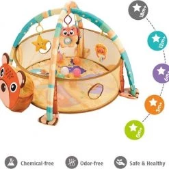 Buxibo - Baby Gym Ballenbak Inclusief 30 Ballen - Activity Centre Voor Baby/Peuter - Speelkleed/Ballenbak Inclusief Opbergzak Voor De Ballen - Beertje 11 Buxibo - Baby Gym Ballenbak Inclusief 30 Ballen - Activity Centre Voor Baby/Peuter - Speelkleed/Ballenbak Inclusief Opbergzak Voor De Ballen - Beertje -babygyms Winkel 550x526 3