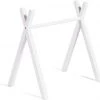 Kave Home - Maralis Tipi Babygym Gemaakt Van Massief Beukenhout Met Een Witte Afwerking