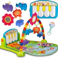 Viking Choice Baby Gym - Met Piano - 24 Melodieën - 75x52x43 Cm -babygyms Winkel 550x529 11