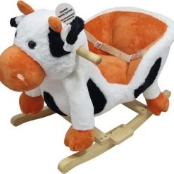 Playwood Pluche Hobbelkoe Schommel Koe Met Geluid Voorzien Van Veiligheidstuigje -babygyms Winkel 550x530 20