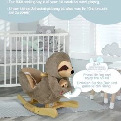 Infantastic Hobbelpaard - Hobbeldier - Schommelpaard - Vanaf 10 Maanden - Met Geluid - 61 X 32 X 52 Cm - Pluche - Bruin 11 Infantastic Hobbelpaard - Hobbeldier - Schommelpaard - Vanaf 10 Maanden - Met Geluid - 61 X 32 X 52 Cm - Pluche - Bruin -babygyms Winkel 550x532 7
