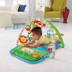 Fisher-Price 3-In-1 Musical Rainforest Activity Gym - Duurzame Verpakking 10 Fisher-Price 3-In-1 Musical Rainforest Activity Gym - Duurzame Verpakking -babygyms Winkel 550x536 5