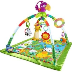 Fisher-Price Fisher Price - Rainforest Speeldeken 23 Fisher-Price Fisher Price - Rainforest Speeldeken -babygyms Winkel 550x538