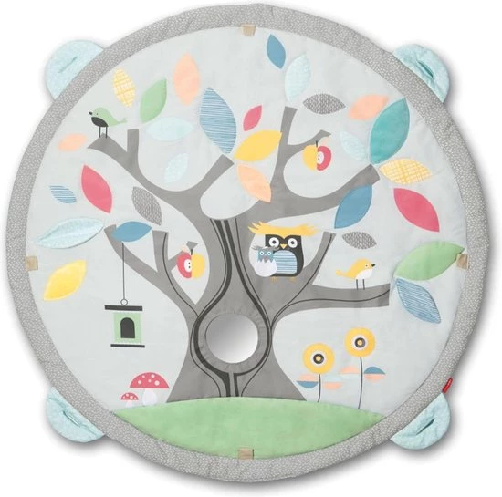 Skip Hop Speelkleed Treetop Friends Activity Gym Grey-Pastel 4 Skip Hop Speelkleed Treetop Friends Activity Gym Grey-Pastel - Afbeelding 4