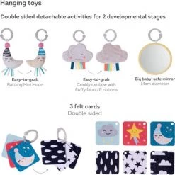 Taf Toys Babygym Magical Mini Moon Junior 87 X 48 Cm Geel -babygyms Winkel 550x548 5