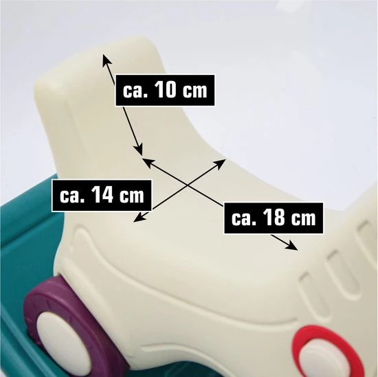 LittleTom 2-in-1 Hobbelpaard En Voertuig - Kinderen Vanaf 1 Jaar - Baby Hobbeldier Binnen En Buiten 6 LittleTom 2-in-1 Hobbelpaard En Voertuig - Kinderen Vanaf 1 Jaar - Baby Hobbeldier Binnen En Buiten - Afbeelding 6