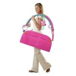 Bright Starts Pink Charming Chirps Activity Gym -babygyms Winkel 550x550 133