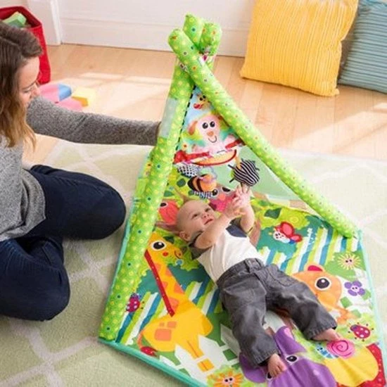Lamaze 4-in-1 Speelgym Teepee Tent 6 Lamaze 4-in-1 Speelgym Teepee Tent - Afbeelding 6