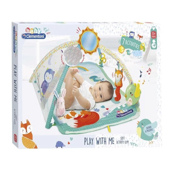 Baby Clementoni - Basis Activiteiten Boog, Soft Activity Babygym, 0+ Maanden - 17247 7 Baby Clementoni - Basis Activiteiten Boog, Soft Activity Babygym, 0+ Maanden - 17247 - Afbeelding 7
