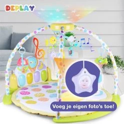 DEPLAY Luxe BabyGym - Baby Speelgoed - Projector Sterrenhemel - Speelmat Baby - Speelkleed - Educatief -babygyms Winkel 550x550 38