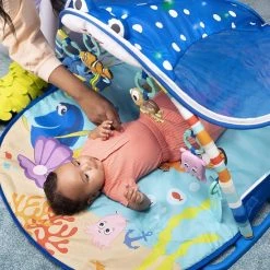 Babygym, Baby Cadeau - Jongen & Meisje, Dierenvriendjes Speelmat, Interactief Speelgoed – Multikleuren -babygyms Winkel 550x550 401