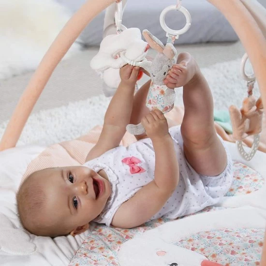 Babygym, Baby Cadeau - Jongen & Meisje, Dierenvriendjes Speelmat, Interactief Speelgoed - Multikleuren. 3 Babygym, Baby Cadeau - Jongen & Meisje, Dierenvriendjes Speelmat, Interactief Speelgoed - Multikleuren. - Afbeelding 3