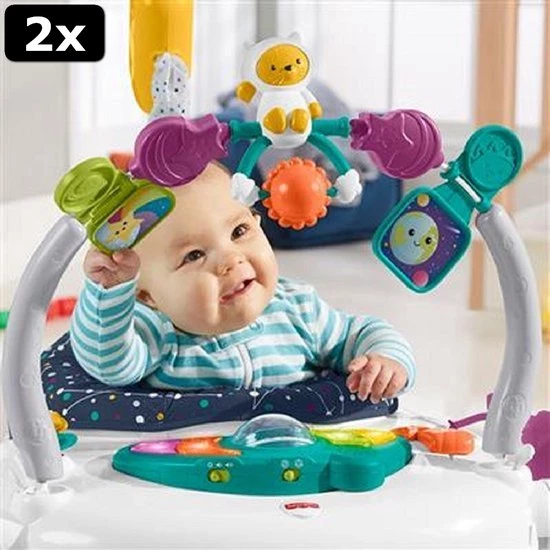 2x Fisher-Price City Activity Center Met Jumbo Speelmat 4 2x Fisher-Price City Activity Center Met Jumbo Speelmat - Afbeelding 4