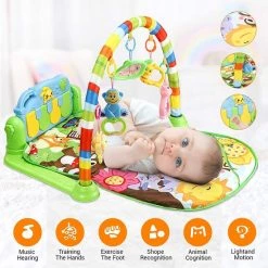 Babygym, Baby Cadeau - Jongen & Meisje, Dierenvriendjes Speelmat, Interactief Speelgoed - Multikleuren. 8 Babygym, Baby Cadeau - Jongen & Meisje, Dierenvriendjes Speelmat, Interactief Speelgoed - Multikleuren. -babygyms Winkel 550x550 514