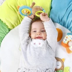 Babygym, Baby Cadeau - Jongen & Meisje, Dierenvriendjes Speelmat, Interactief Speelgoed - Multikleuren. -babygyms Winkel 550x550 523