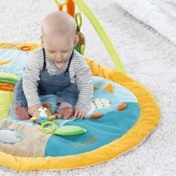Babygym, Baby Cadeau - Jongen & Meisje, Dierenvriendjes Speelmat, Interactief Speelgoed - Multikleuren. -babygyms Winkel 550x550 560