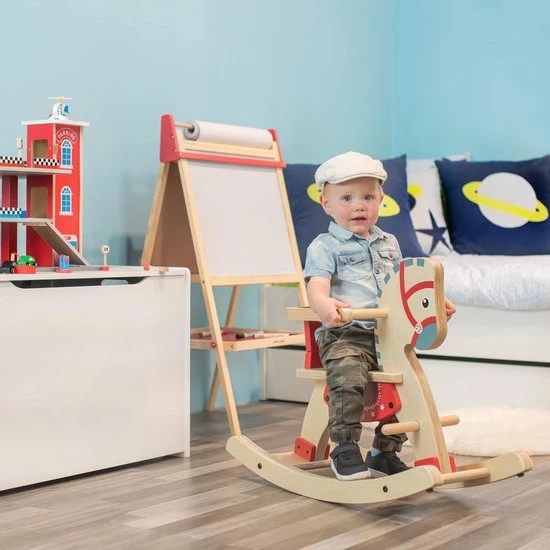 Bandits & Angels Houten Hobbelpaard Met Beugel 4 Bandits & Angels Houten Hobbelpaard Met Beugel - Afbeelding 4