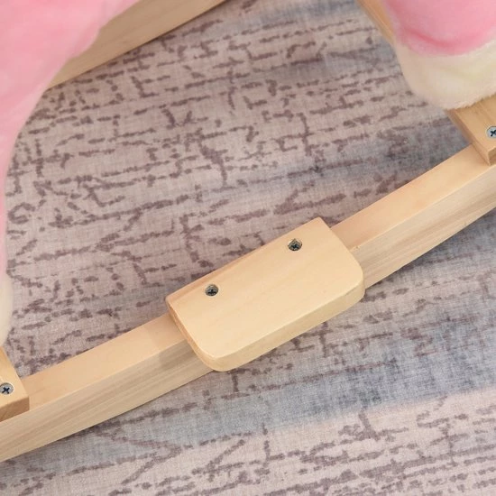 Zenzee Hobbeldier - Hobbelpaard - Paarden - Speelgoed Voor 36-72 Maanden - 65L X 32,5W X 61H Cm - Roze 2 Zenzee Hobbeldier - Hobbelpaard - Paarden - Speelgoed Voor 36-72 Maanden - 65L X 32,5W X 61H Cm - Roze - Afbeelding 2