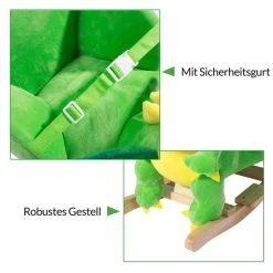Spielwerk Schommelstoel Kinderen Dino Met Veiligheidsgordel -babygyms Winkel 550x550 651