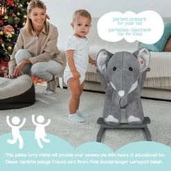 Infantastic GoodVibes - Hobbelpaard Voor Baby En Kind - Schommel Olifant - Stevige Constructie - Knuffelzacht Met Geluidseffecten - Grijs 16 Infantastic GoodVibes - Hobbelpaard Voor Baby En Kind - Schommel Olifant - Stevige Constructie - Knuffelzacht Met Geluidseffecten - Grijs -babygyms Winkel 550x550 658