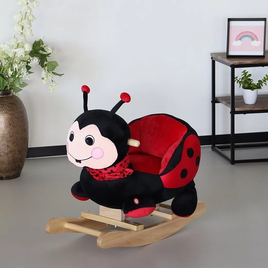 Lizzely Garden & Living Hobbeldier Lieveheersbeestje Kidso Hobbelpaard 1 Lizzely Garden & Living Hobbeldier Lieveheersbeestje Kidso Hobbelpaard