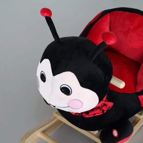 Lizzely Garden & Living Hobbeldier Lieveheersbeestje Kidso Hobbelpaard 2 Lizzely Garden & Living Hobbeldier Lieveheersbeestje Kidso Hobbelpaard - Afbeelding 2