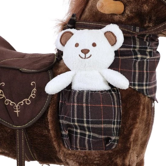 Merkloos Spielwerk Schommelstoel Kinderen Paard Met Stojgbeugels 12 Merkloos Spielwerk Schommelstoel Kinderen Paard Met Stojgbeugels - Afbeelding 12