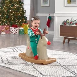 Step2 Rudolph The Rocking Reindeer - Rudolf Rendier Hobbelpaard Van Kunststof - Kerst Speelgoed Voor Kinderen Vanaf 1 Jaar -babygyms Winkel 550x550 711