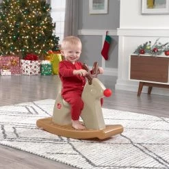 Step2 Rudolph The Rocking Reindeer - Rudolf Rendier Hobbelpaard Van Kunststof - Kerst Speelgoed Voor Kinderen Vanaf 1 Jaar -babygyms Winkel 550x550 712