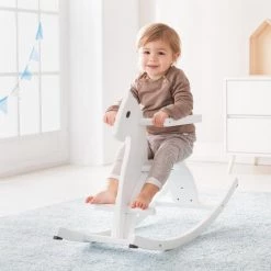 Howa Schommelpaard Van Hout Met Afneembare Steun, Wit Gelakt 55941 7 Howa Schommelpaard Van Hout Met Afneembare Steun, Wit Gelakt 55941 -babygyms Winkel 550x550 762