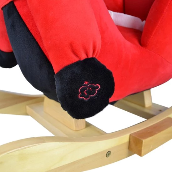 Infantastic GoodVibes - Hobbelpaard Voor Baby En Kind - Schommel Lieveheersbeest - Stevige Constructie - Knuffelzacht Met Geluidseffecten - Rood/Zwart Lieveheersbeestje 12 Infantastic GoodVibes - Hobbelpaard Voor Baby En Kind - Schommel Lieveheersbeest - Stevige Constructie - Knuffelzacht Met Geluidseffecten - Rood/Zwart Lieveheersbeestje - Afbeelding 12