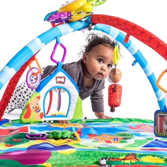 Babygym, Baby Cadeau - Jongen & Meisje, Dierenvriendjes Speelmat, Interactief Speelgoed – Multikleuren 3 Babygym, Baby Cadeau - Jongen & Meisje, Dierenvriendjes Speelmat, Interactief Speelgoed – Multikleuren - Afbeelding 3