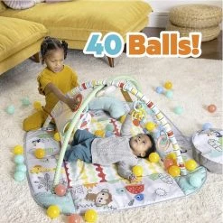 Babygym, Baby Cadeau - Jongen & Meisje, Dierenvriendjes Speelmat, Interactief Speelgoed – Multikleuren -babygyms Winkel 550x550 809