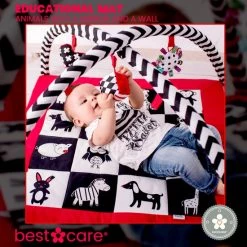 BabySenses For BestCare Contrasterende Educatieve Premium Babymat - Dieren, Spiegel, Wand | Rood-Zwart-Wit | 77x77x40cm | + 0m | Montessori Speelgoed | Mat Met Speelgoed | 100% Katoen | Wasbaar In De Wasmachine | Oeko Tex Standaard 100 11 BabySenses For BestCare Contrasterende Educatieve Premium Babymat - Dieren, Spiegel, Wand | Rood-Zwart-Wit | 77x77x40cm | + 0m | Montessori Speelgoed | Mat Met Speelgoed | 100% Katoen | Wasbaar In De Wasmachine | Oeko Tex Standaard 100 -babygyms Winkel 550x552 5