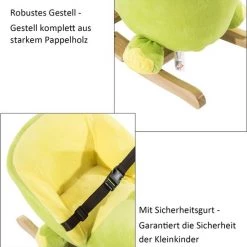 Merkloos Hobbeldraak Gemaakt Van Polar Fleece - Hobbelpaard - Hobbeldier -babygyms Winkel 550x555 3