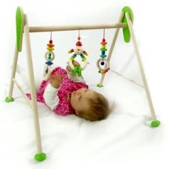 Babygym, Baby Cadeau - Jongen & Meisje, Dierenvriendjes Speelmat, Interactief Speelgoed - Multikleuren. -babygyms Winkel 550x555 6