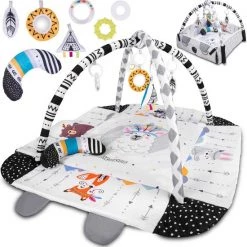 Viking Choice Babygym - Met Hangers - 110x100x53 Cm - Opvouwbare Rand -babygyms Winkel 550x556 7