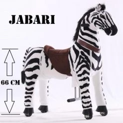 Kids-Horse Rijdend Speelgoed Zebra - Jabari TB-2001M - Zwart/Wit -babygyms Winkel 550x556 9