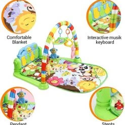 Babygym, Baby Cadeau - Jongen & Meisje, Dierenvriendjes Speelmat, Interactief Speelgoed - Multikleuren. 9 Babygym, Baby Cadeau - Jongen & Meisje, Dierenvriendjes Speelmat, Interactief Speelgoed - Multikleuren. -babygyms Winkel 550x560 4