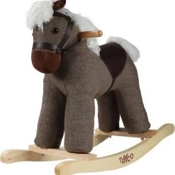 Tryco Milo Bruin Hobbelpaard 18m+ TR-120108 -babygyms Winkel 550x565 10