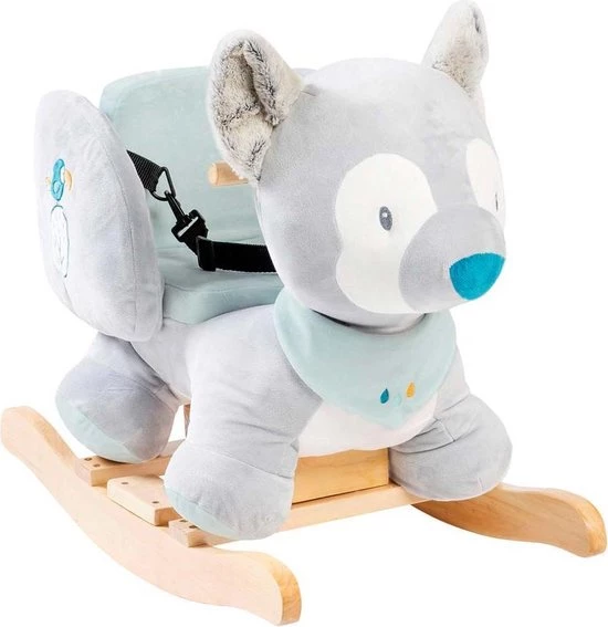 Nattou Wolf Tiloo - Hobbelpaard - Schommelpaard - 10 Tot 36 Maand 1 Nattou Wolf Tiloo - Hobbelpaard - Schommelpaard - 10 Tot 36 Maand