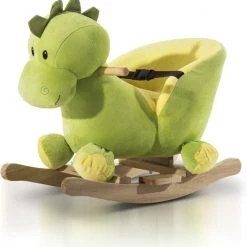 Merkloos Hobbeldraak Gemaakt Van Polar Fleece - Hobbelpaard - Hobbeldier