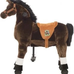 Animal Riding Paard Amadeus Small Bruin - Rijdend Paardenspeelgoed - Paardenspeelgoed - Zadelhoogte 56 CM - Verstelbaar Pedaal In 3 Standen - Afneembaar Zadel. 11 Animal Riding Paard Amadeus Small Bruin - Rijdend Paardenspeelgoed - Paardenspeelgoed - Zadelhoogte 56 CM - Verstelbaar Pedaal In 3 Standen - Afneembaar Zadel. -babygyms Winkel 550x580 3