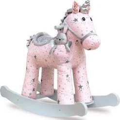 Little Bird Told Me - Celeste & Fae - Hobbelpaard - Roze - Vanaf 12 Maanden