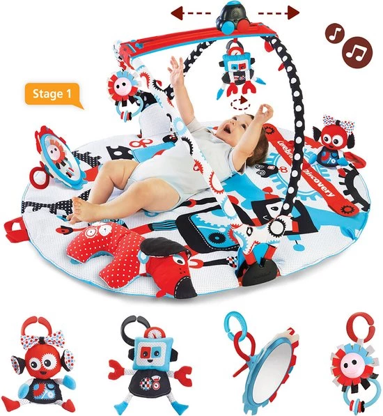Yookidoo Speelkleed Met Bogen Gymotion Robo Playland 1 Yookidoo Speelkleed Met Bogen Gymotion Robo Playland