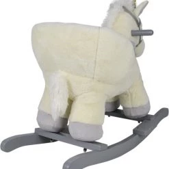 Infantastic GoodVibes - Hobbelpaard Voor Baby En Kind - Schommelpaard Silver Unicorn - Stevige Constructie - Knuffelzacht Met Geluidseffecten - Eenhoorn Grijs 22 Infantastic GoodVibes - Hobbelpaard Voor Baby En Kind - Schommelpaard Silver Unicorn - Stevige Constructie - Knuffelzacht Met Geluidseffecten - Eenhoorn Grijs -babygyms Winkel 550x598 2
